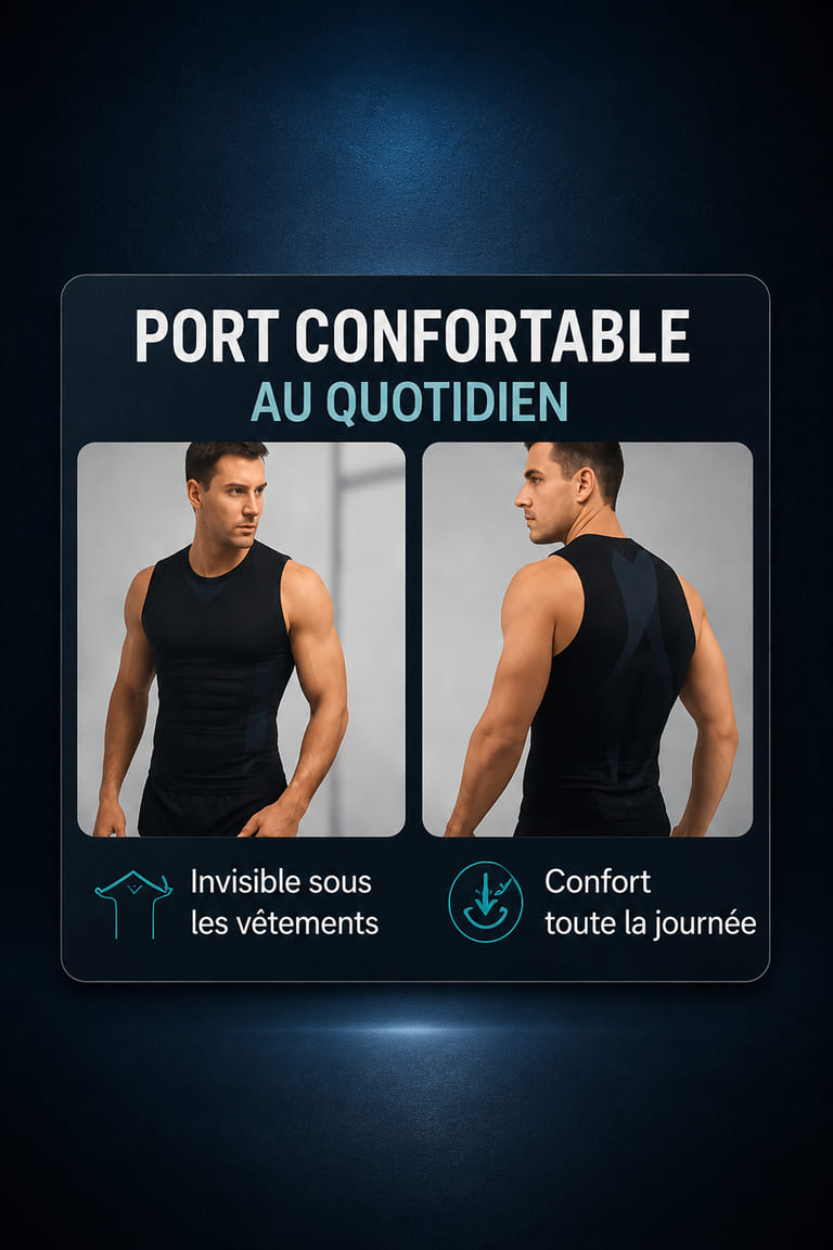 FORMlift Men's Posture Corrector Vest