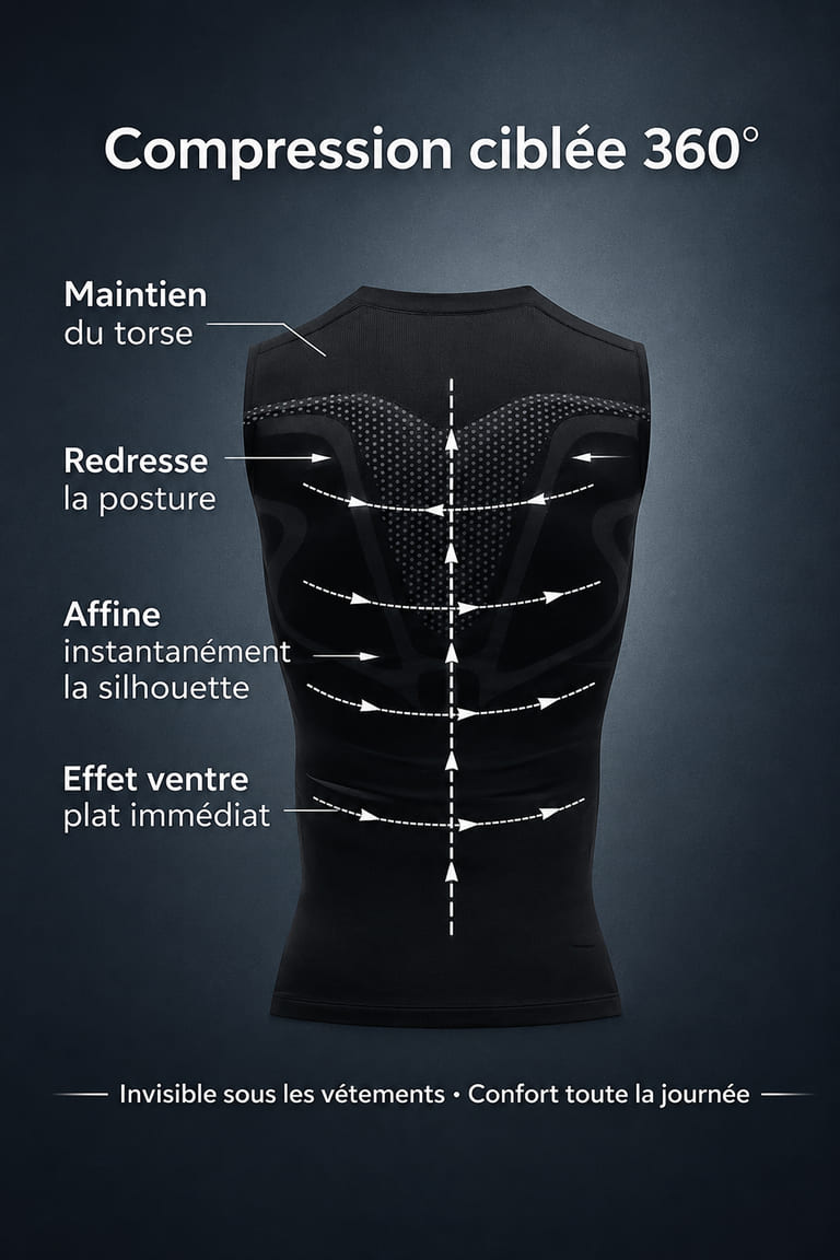 FORMlift Men's Posture Corrector Vest